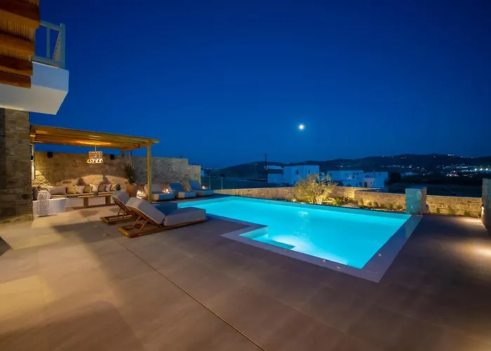 ヴィラ Summer Breeze Luxury Mykonos Panormos (Mykonos)