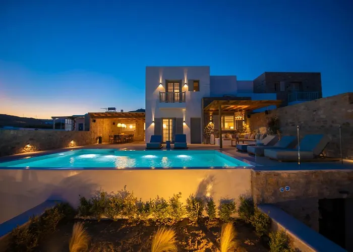 Summer Breeze Luxury Mykonos ヴィラ *