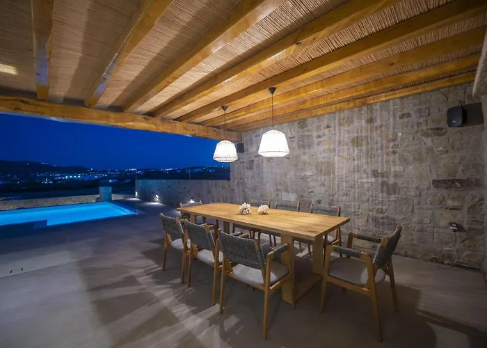 ヴィラ Summer Breeze Luxury Mykonos Panormos (Mykonos)